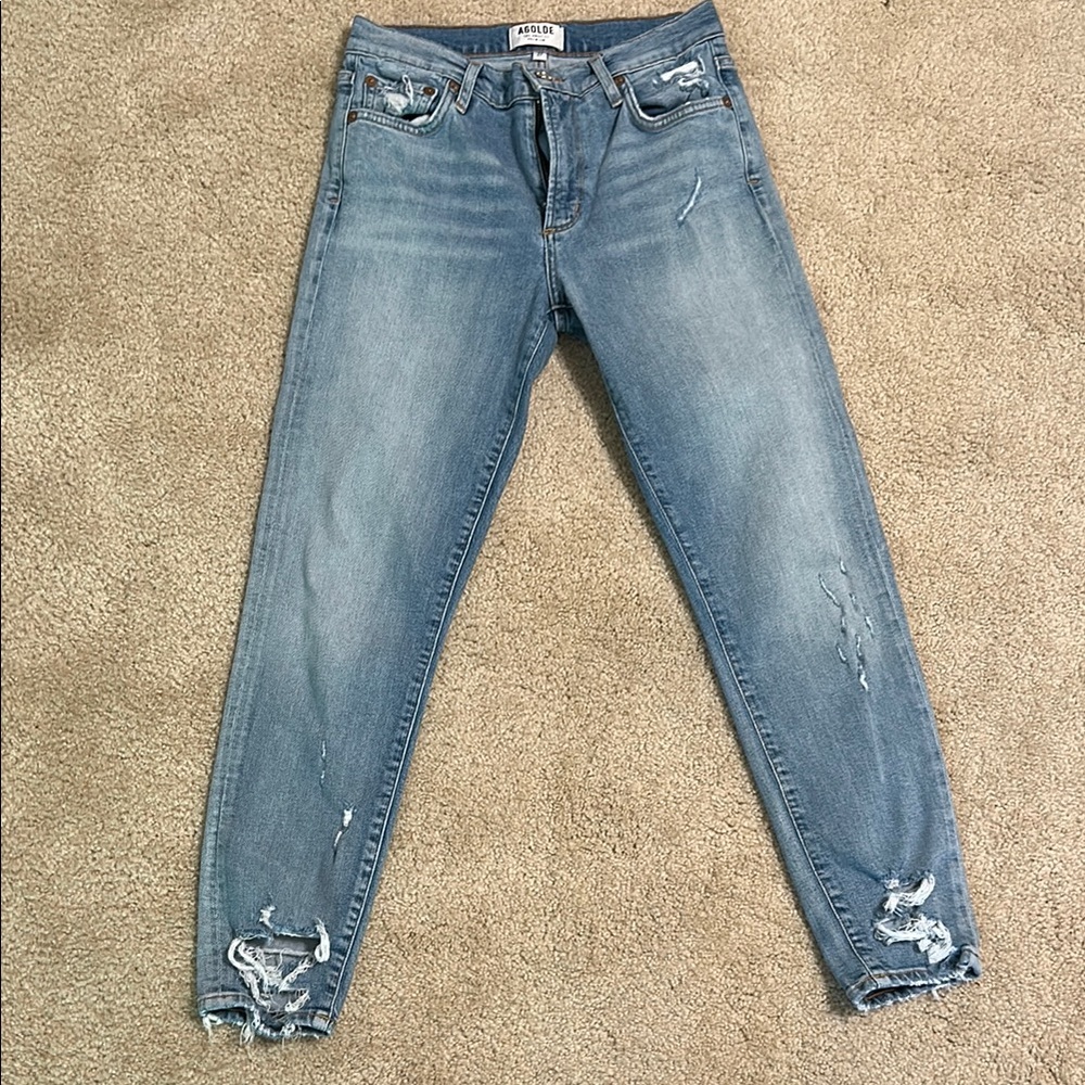 Agolde distressed jeans